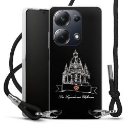 Carry Case Stoff schwarz/silber