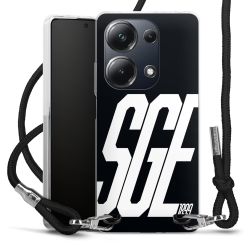 Carry Case Stoff schwarz/silber