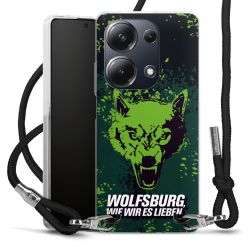 Carry Case Stoff schwarz/silber