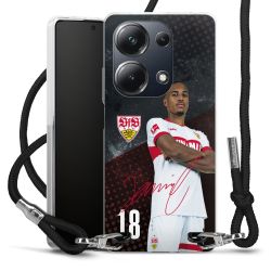 Carry Case Stoff schwarz/silber