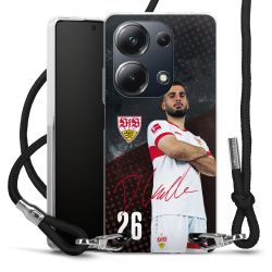 Carry Case Stoff schwarz/silber