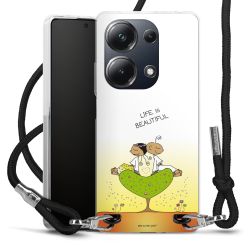 Carry Case Stoff schwarz/silber