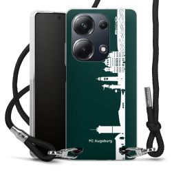 Carry Case Stoff schwarz/silber