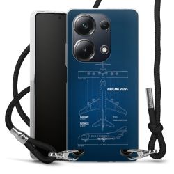 Carry Case Fabric black/silver