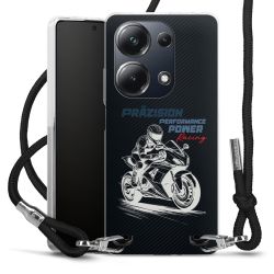 Carry Case Stoff schwarz/silber