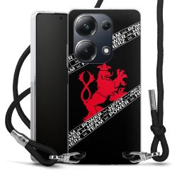 Carry Case Stoff schwarz/silber