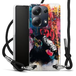 Carry Case Fabric black/silver