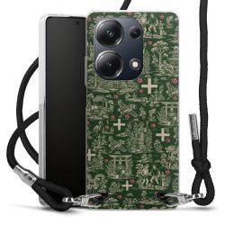 Carry Case Stoff schwarz/silber