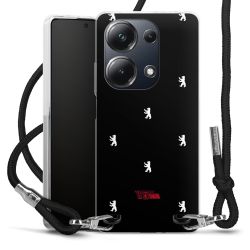 Carry Case Stoff schwarz/silber