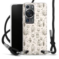 Carry Case Fabric black/silver