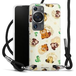 Carry Case Fabric black/silver