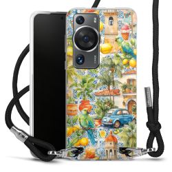 Carry Case Stoff schwarz/silber