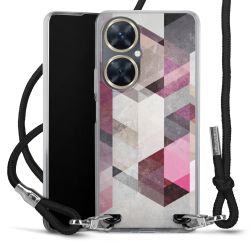 Carry Case Transparent Fabric black/silver