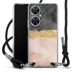 Carry Case Transparent Fabric black/silver