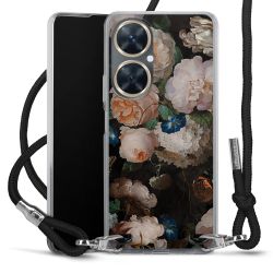 Carry Case Transparent Fabric black/silver