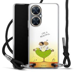 Carry Case Stoff schwarz/silber