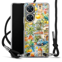 Carry Case Stoff schwarz/silber