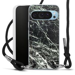 Carry Case Transparent Fabric black/silver