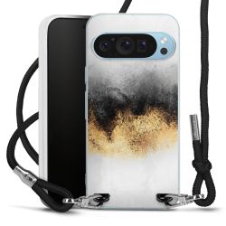 Carry Case Transparent Fabric black/silver