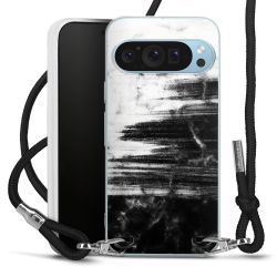 Carry Case Transparent Fabric black/silver