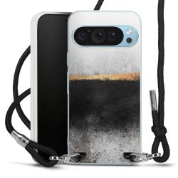 Carry Case Transparent Fabric black/silver