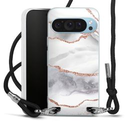 Carry Case Transparent Fabric black/silver