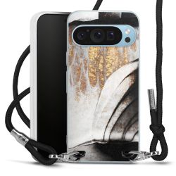 Carry Case Transparent Fabric black/silver