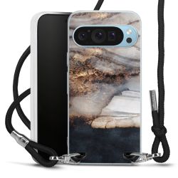 Carry Case Transparent Fabric black/silver