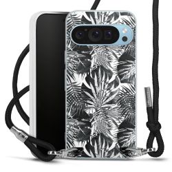 Carry Case Transparent Fabric black/silver