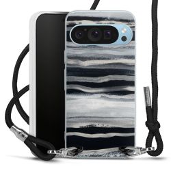 Carry Case Transparent Fabric black/silver