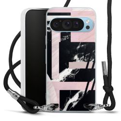 Carry Case Transparent Fabric black/silver