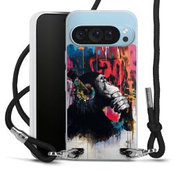 Carry Case Fabric black/silver