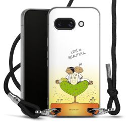 Carry Case Stoff schwarz/silber