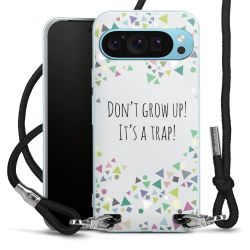 Carry Case Transparent Fabric black/silver