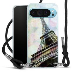 Carry Case Transparent Fabric black/silver