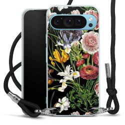 Carry Case Transparent Fabric black/silver