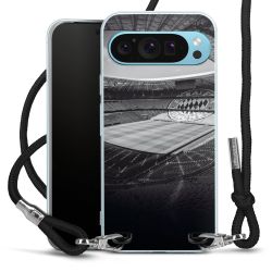 Carry Case Transparent Fabric black/silver