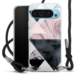 Carry Case Transparent Fabric black/silver