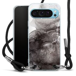 Carry Case Transparent Fabric black/silver