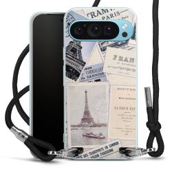 Carry Case Transparent Fabric black/silver