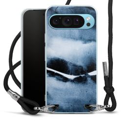 Carry Case Transparent Fabric black/silver