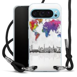 Carry Case Transparent Fabric black/silver