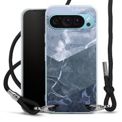 Carry Case Transparent Fabric black/silver