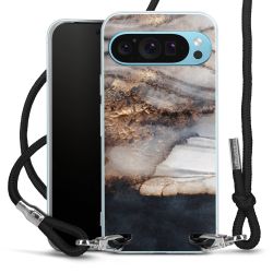 Carry Case Transparent Fabric black/silver