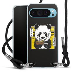 Carry Case Transparent Fabric black/silver