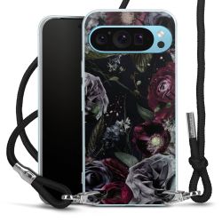 Carry Case Transparent Fabric black/silver