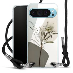 Carry Case Transparent Fabric black/silver