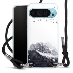 Carry Case Transparent Fabric black/silver