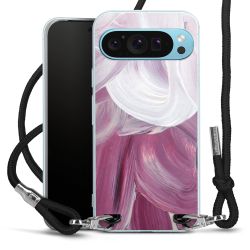 Carry Case Transparent Fabric black/silver