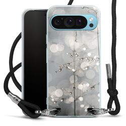 Carry Case Transparent Fabric black/silver